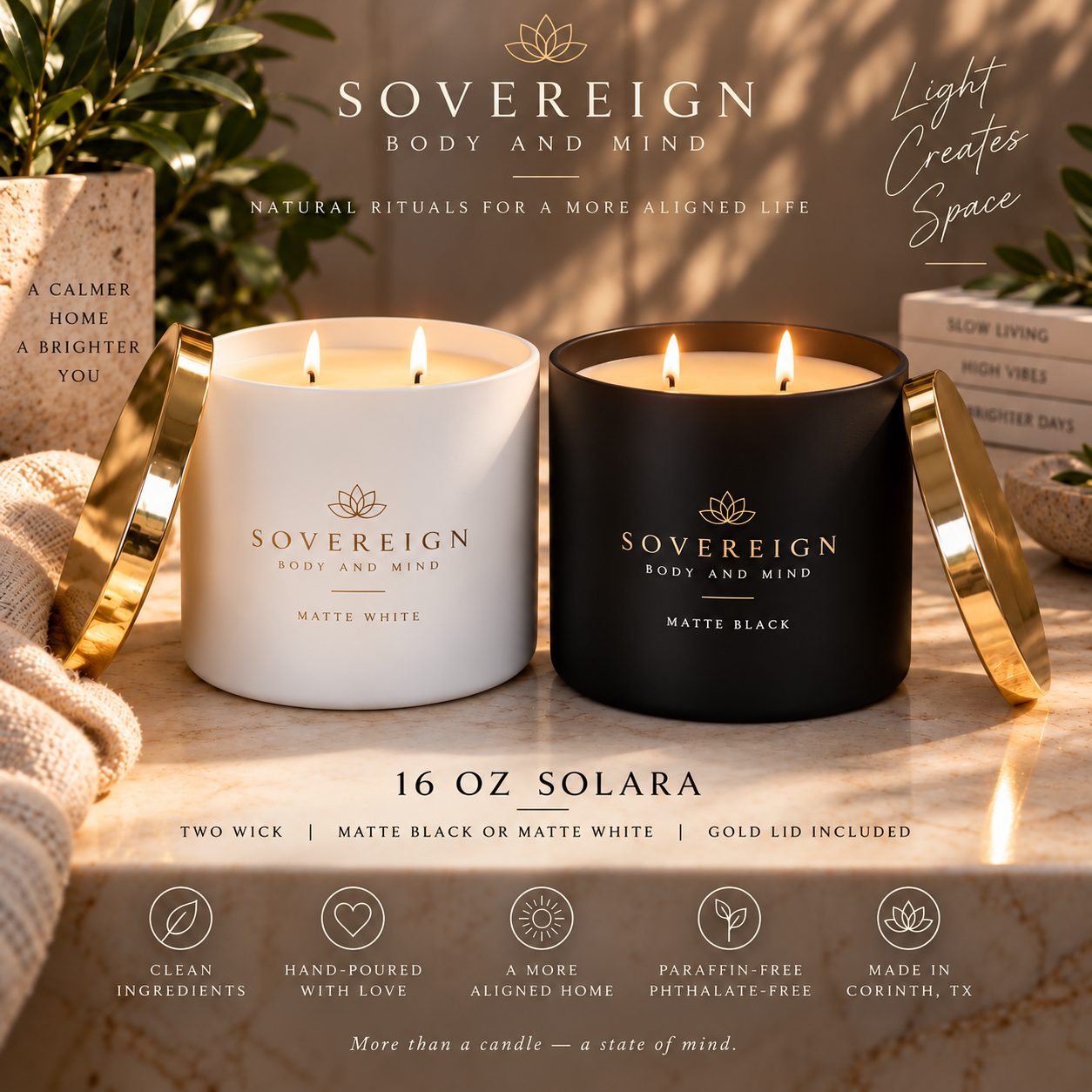 16 oz Solara candles